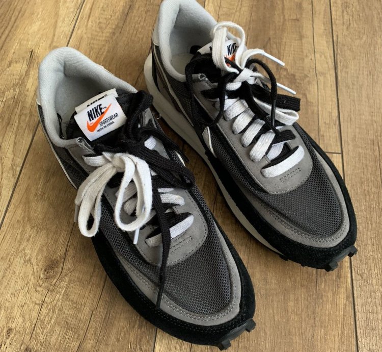 Nike Ld Sacai Waffle Black Sneakers Shoes