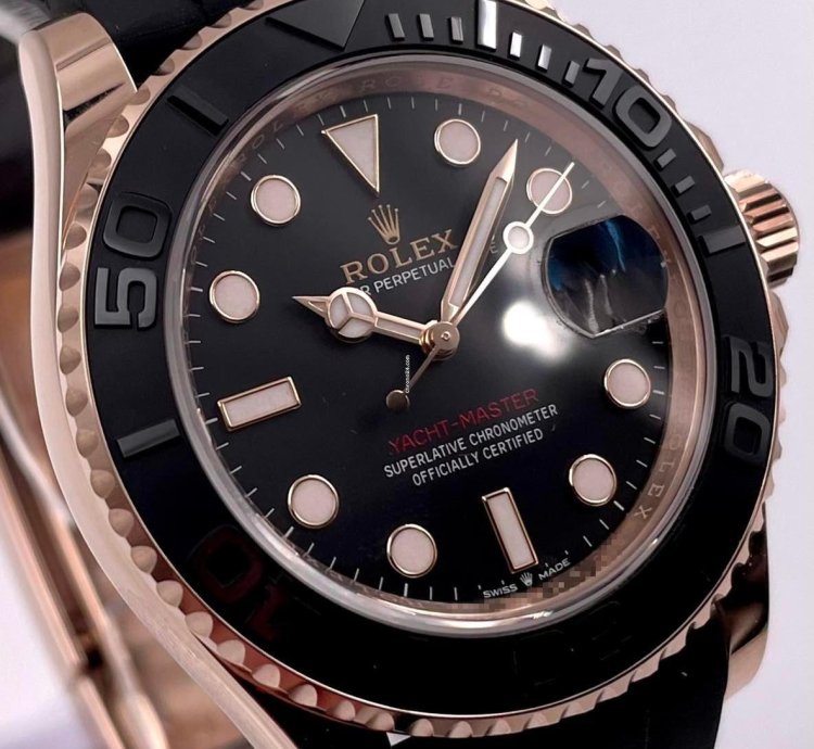 Rolex Yacht-master 40 126655 40mm Rose Gold Oysterflex Unworn 2023