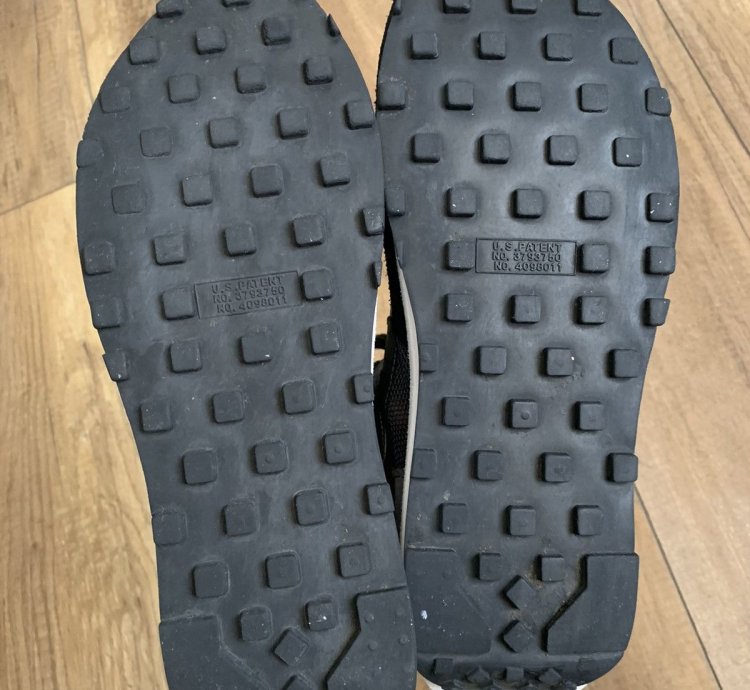 Nike Ld Sacai Waffle Black Sneakers Shoes