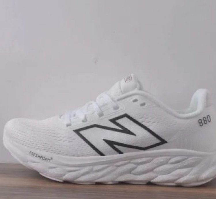 Newbalance Nb Fresh Foam 880 White Running Shoes