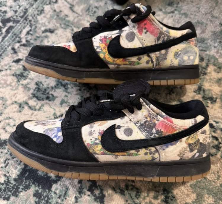 Supreme Nike Dunk Low Sb Rammellzee