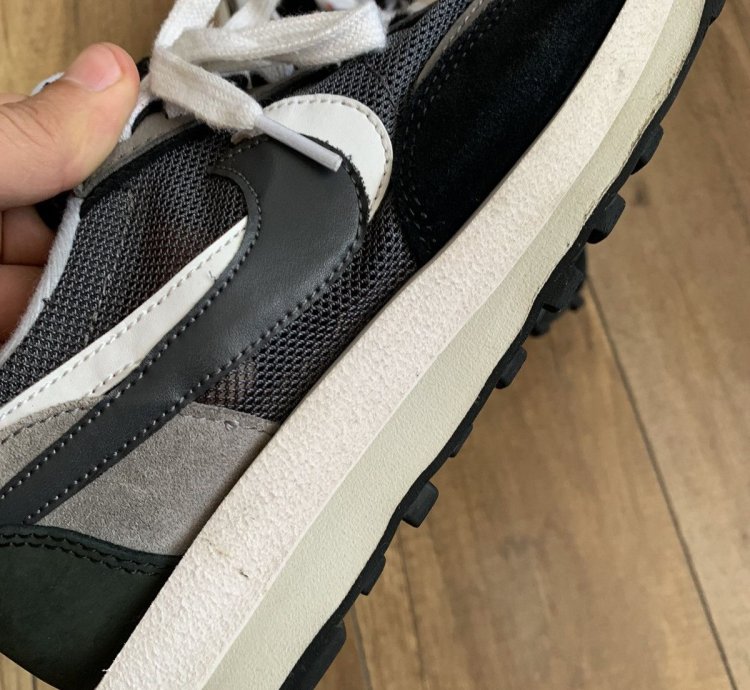 Nike Ld Sacai Waffle Black Sneakers Shoes