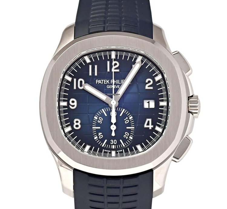 Patek Philippe Aquanaut 5968g-001 Automatic White Gold Very Good