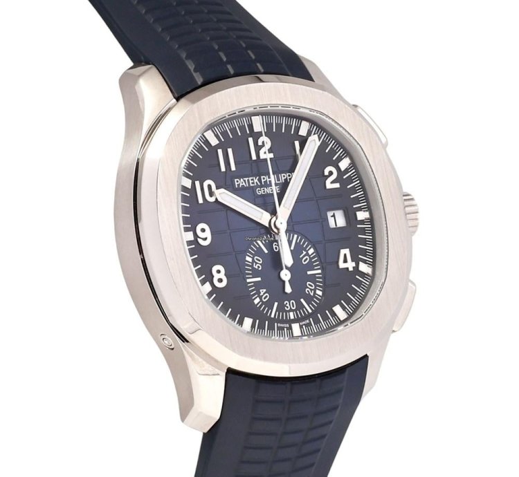 Patek Philippe Aquanaut 5968g-001 Automatic White Gold Very Good