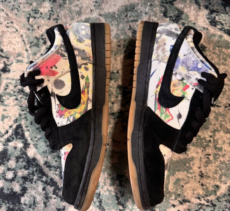 Supreme Nike Dunk Low Sb Rammellzee