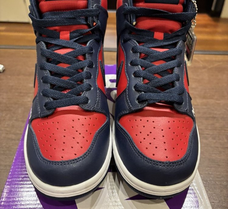 Supreme Nike Dunk Sb High By Any Means Blue