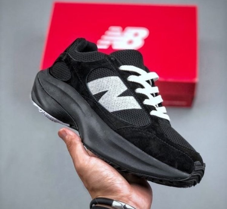 Newbalance Warped Runner Black White Running Shoes