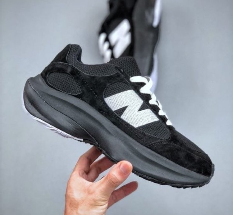 Newbalance Warped Runner Black White Running Shoes
