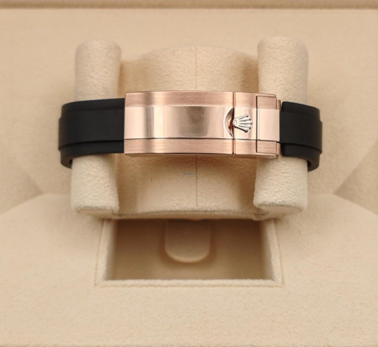 Rolex Yacht-master 40 126655 Gold Rose New 2024 Oysterflex Full Set