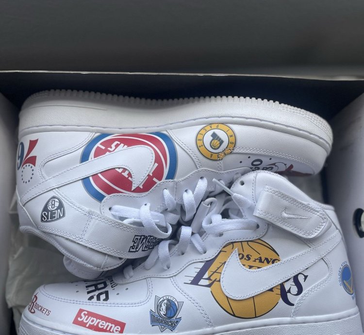 Supreme Nike Nba Air Force 1 Mid