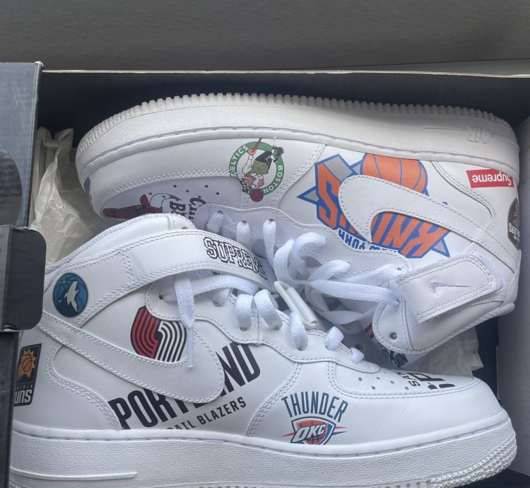 Supreme Nike Nba Air Force 1 Mid