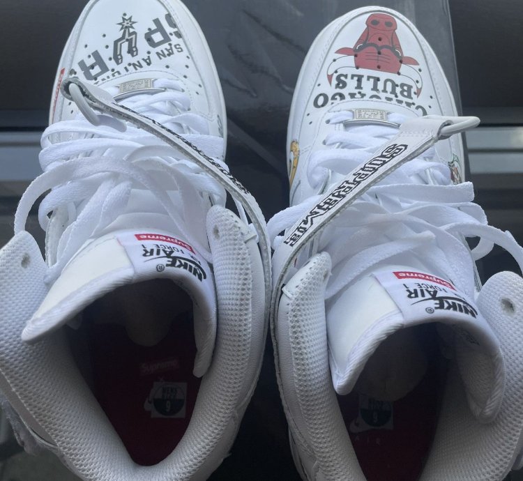 Supreme Nike Nba Air Force 1 Mid