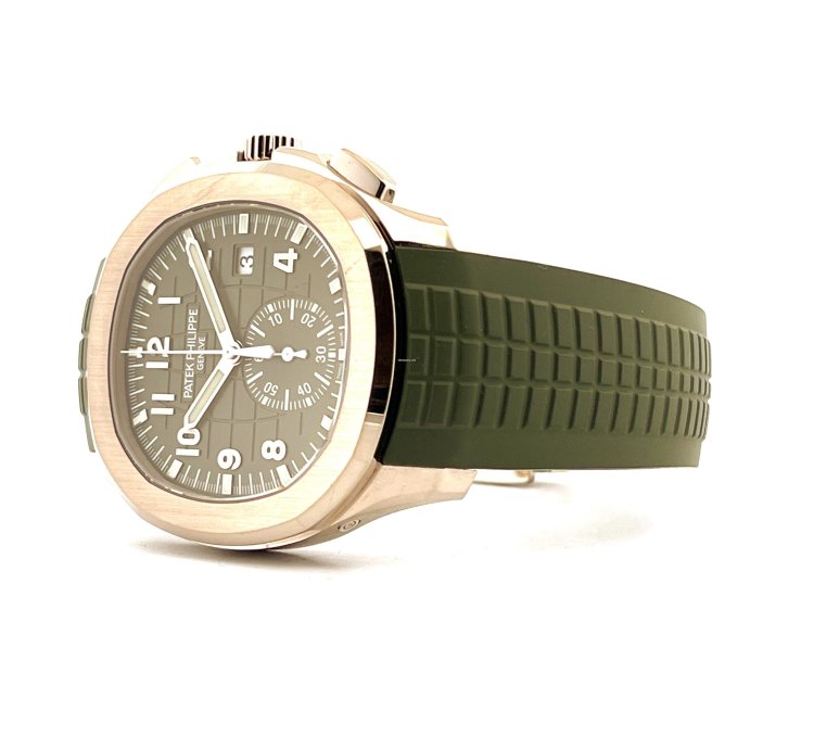 Patek Philippe Aquanaut 5968g-010 Chronograph 42 Mm Very Good Condt Full Set Germany 2023