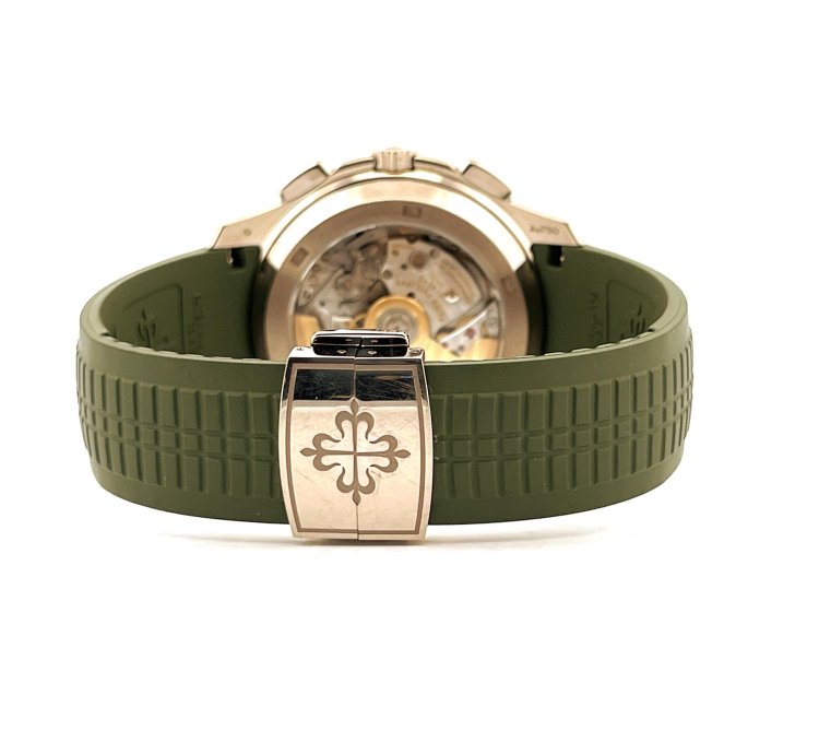 Patek Philippe Aquanaut 5968g-010 Chronograph 42 Mm Very Good Condt Full Set Germany 2023