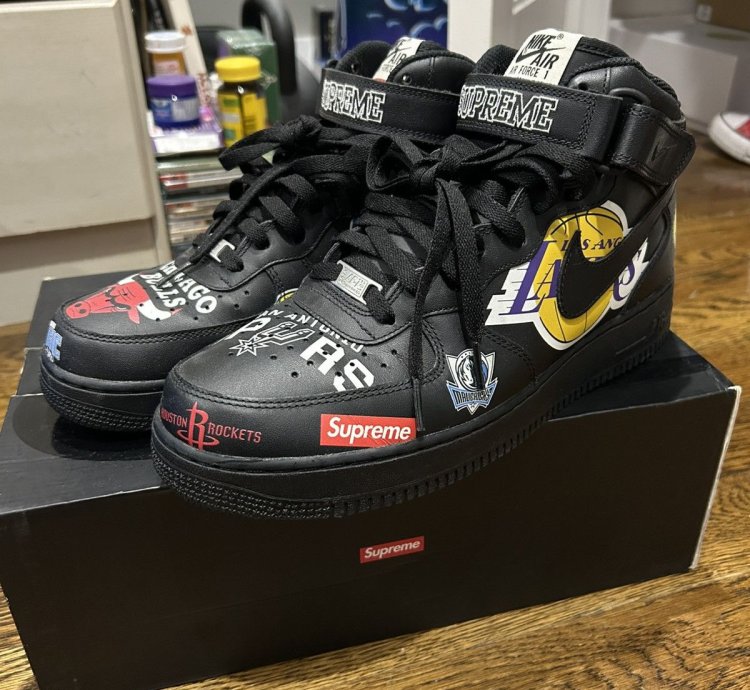 Supreme Nike Nba Air Force 1 Mid 07