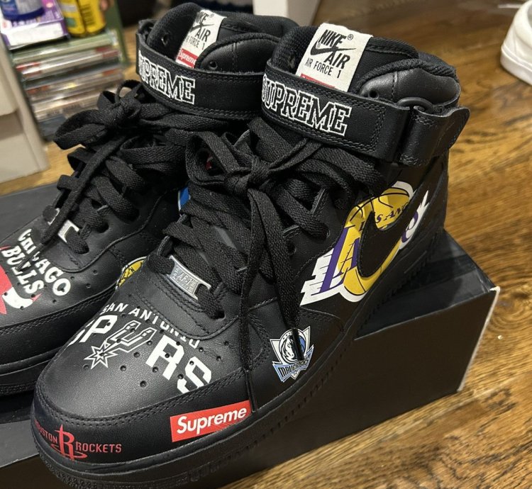 Supreme Nike Nba Air Force 1 Mid 07