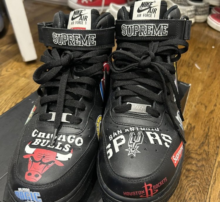 Supreme Nike Nba Air Force 1 Mid 07
