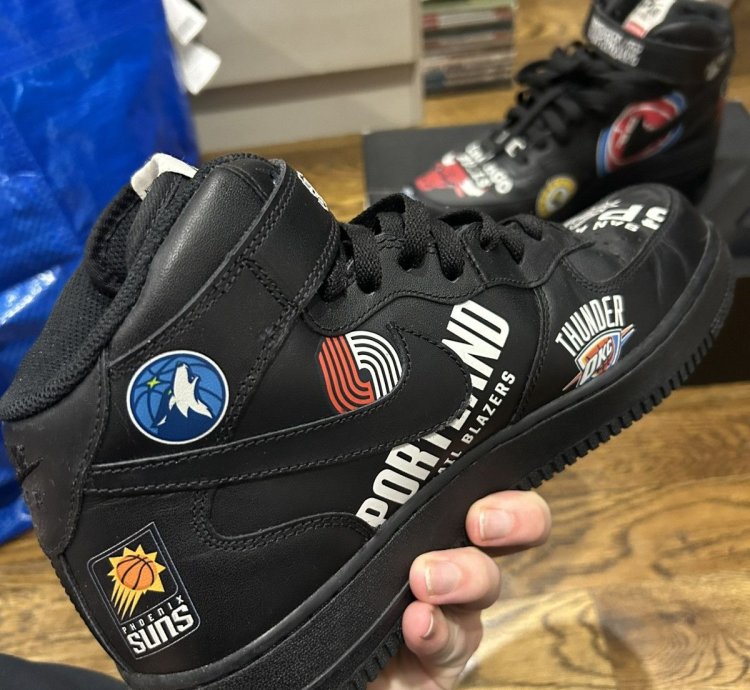 Supreme Nike Nba Air Force 1 Mid 07