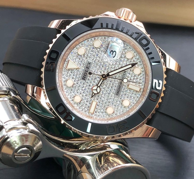 Rolex Yacht-master 40 126655 Pave