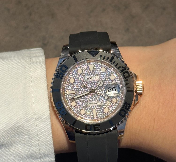 Rolex Yacht-master 40 126655 Pave 2022