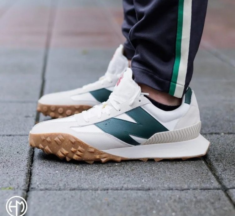 Newbalance Xc 72 Sea Salt Nightwatch Green Sneakers