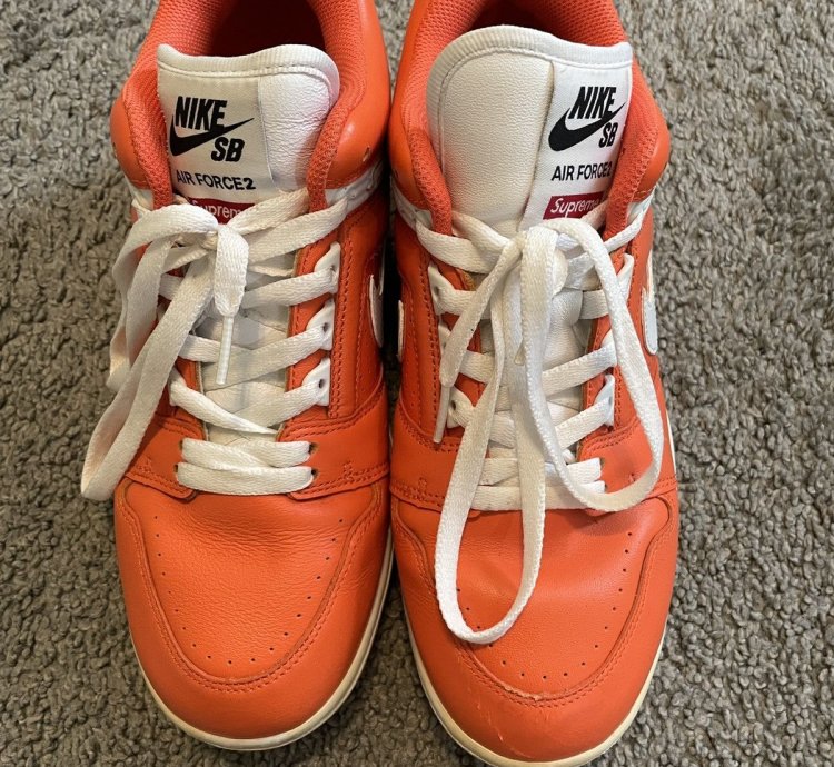 Supreme Nike Sb Air Force 2 Low Us 8