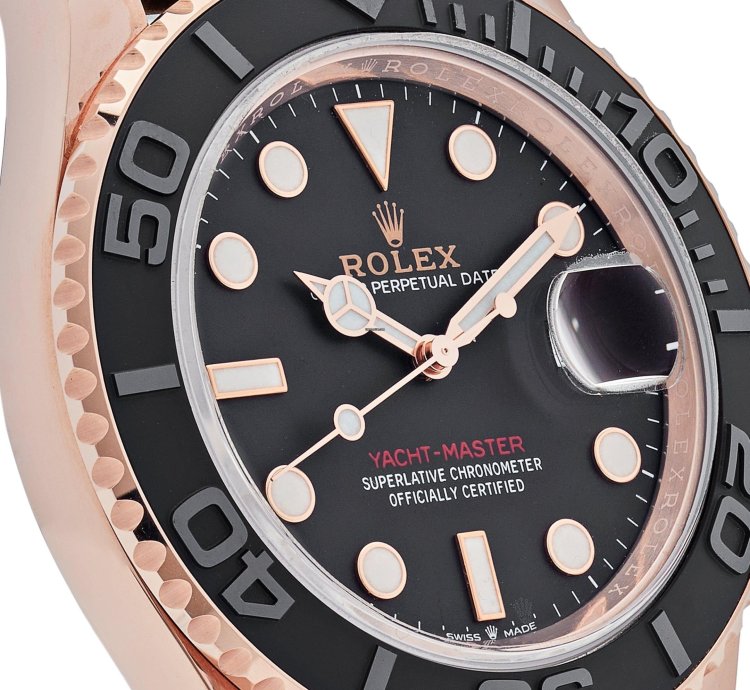 Rolex Yacht-master 40 126655 Rose Gold Black Dial 2025
