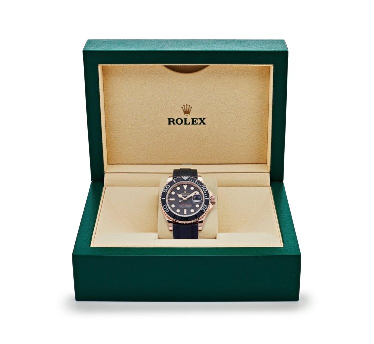 Rolex Yacht-master 40 126655 Rose Gold Black Dial 2025