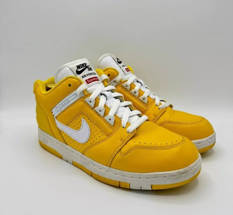 Supreme Nike Sb Air Force 2 Yellow