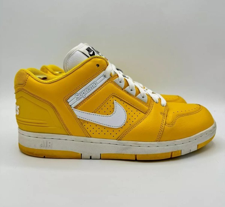 Supreme Nike Sb Air Force 2 Yellow