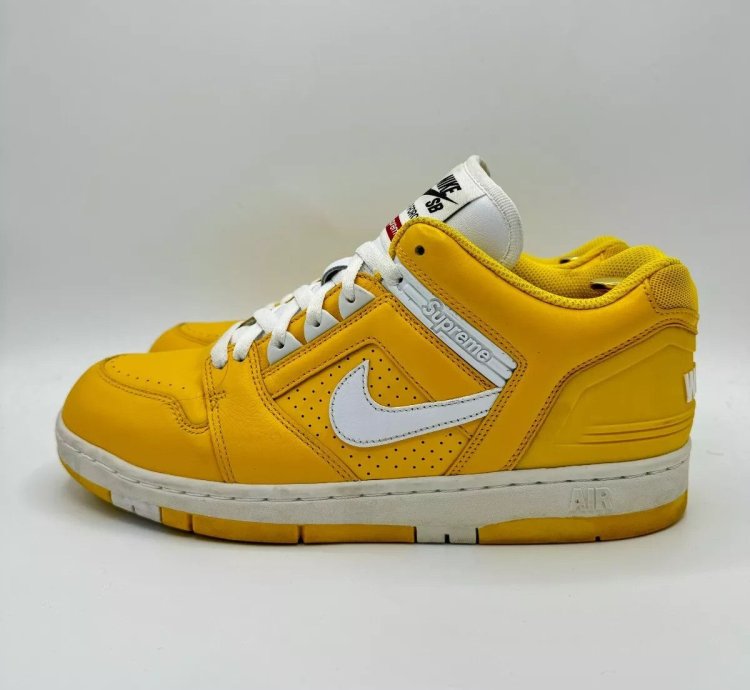 Supreme Nike Sb Air Force 2 Yellow