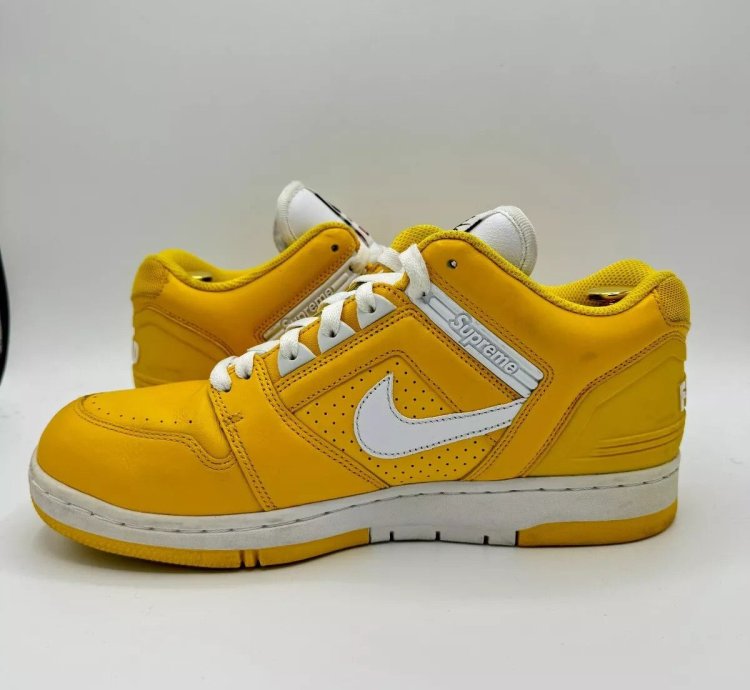 Supreme Nike Sb Air Force 2 Yellow