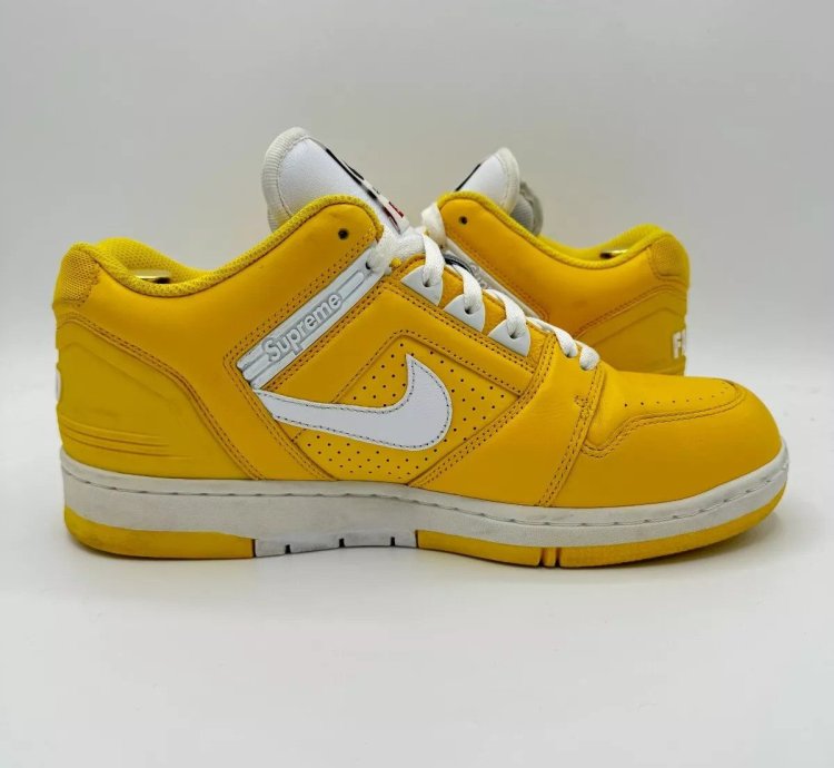 Supreme Nike Sb Air Force 2 Yellow