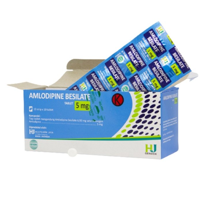 Amlodipine Besilate 5 Mg Tablet