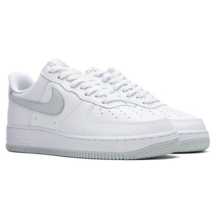 Niike Air Force 1 Low White Smoke Grey Sneakers