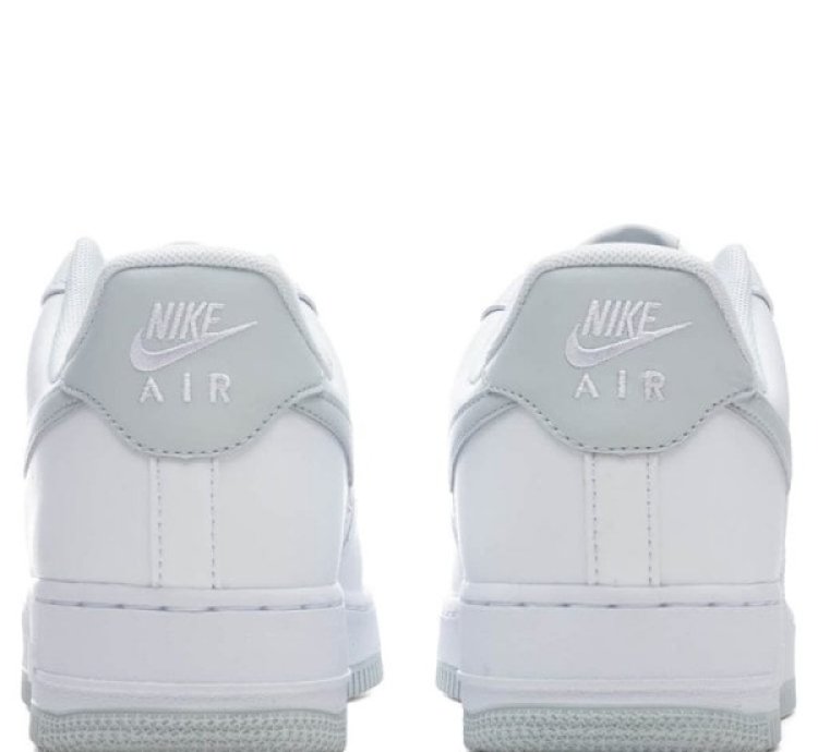 Niike Air Force 1 Low White Smoke Grey Sneakers