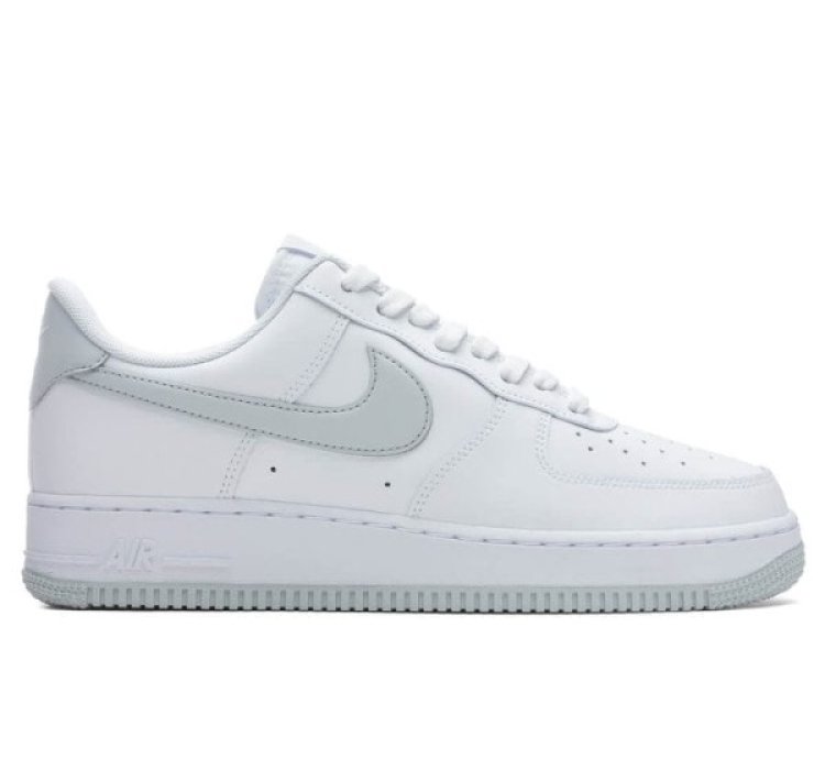 Niike Air Force 1 Low White Smoke Grey Sneakers