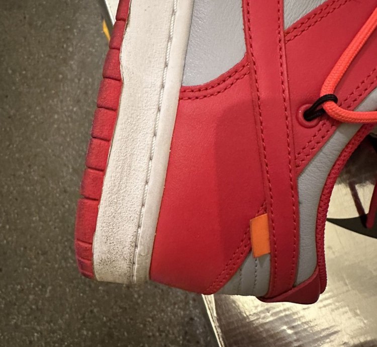 Nike Off White Dunk University Red