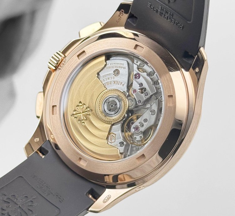 Patek Philippe Aquanaut 5968r-001 Chronograph Rose Gold Brown Dial 2023