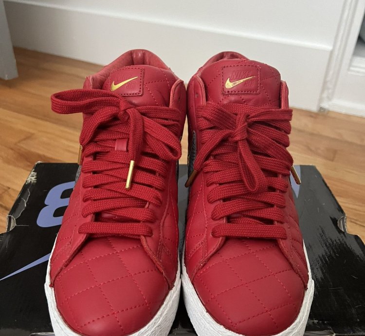 Supreme Nike Sb Blazer Red 2006