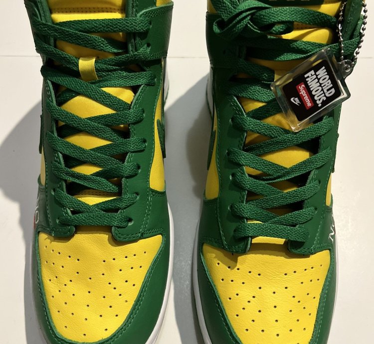 Supreme Nike Sb Brazil Dunk Hi