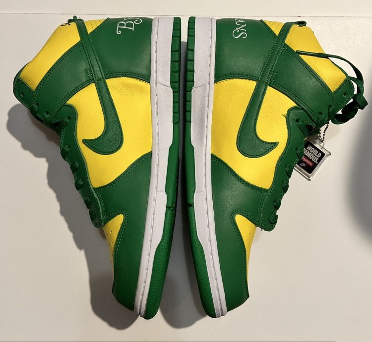 Supreme Nike Sb Brazil Dunk Hi