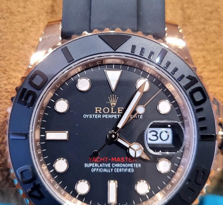 Rolex Yacht-master 40 2022 Model Unworn Full Set Including Uk Purchase Receipt