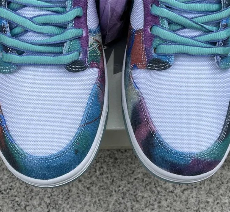 Nike Sb Dunk X Futura Laboratories bleached Aqua