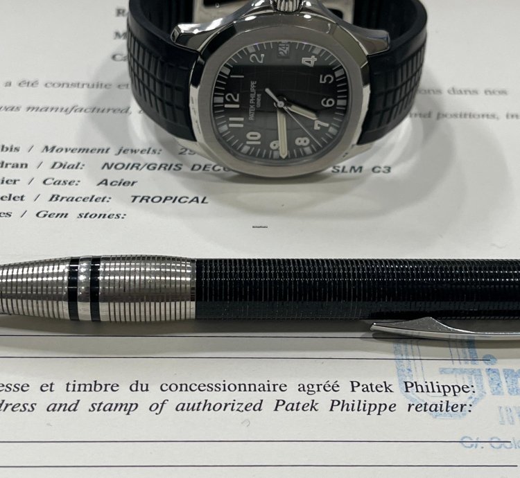 Patek Philippe Aquanaut Aquanaut-5167-stuning Conditions-original Papers Patek Philippe