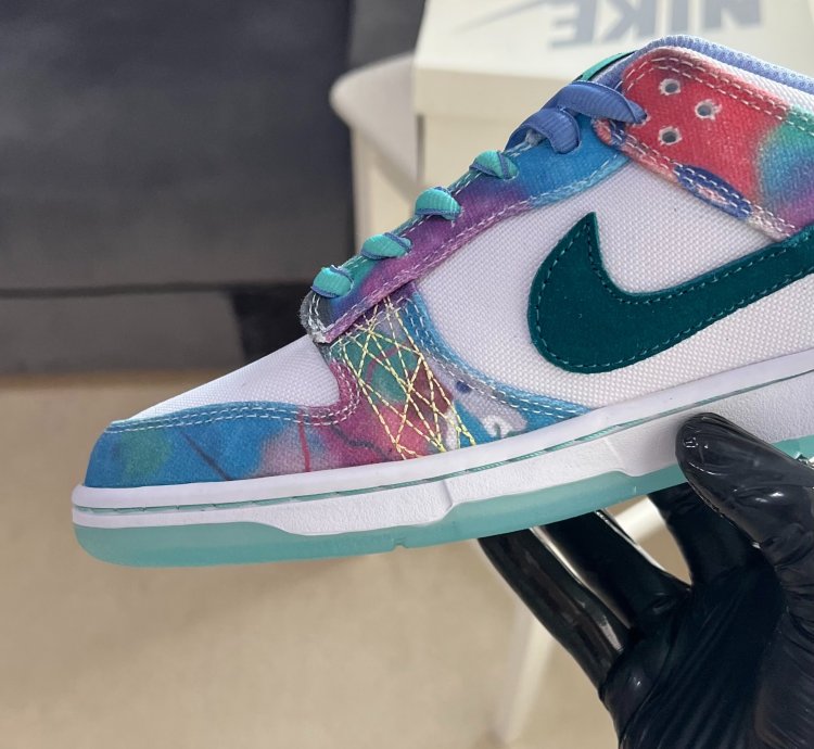 Nike Sb Dunk X Futura Laboratories bleached Aqua