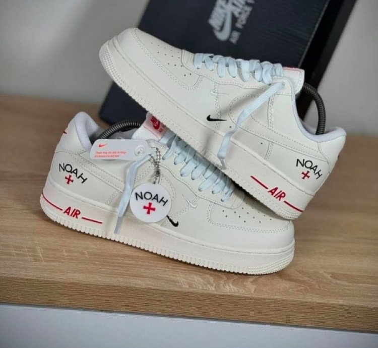 Nik E Air Force 1 Low 07 X Noah Sneakers