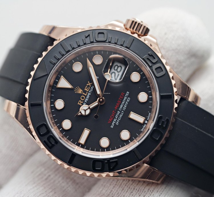 Rolex Yacht-master 40 2025 New Everose Gold Oysterflex 126655