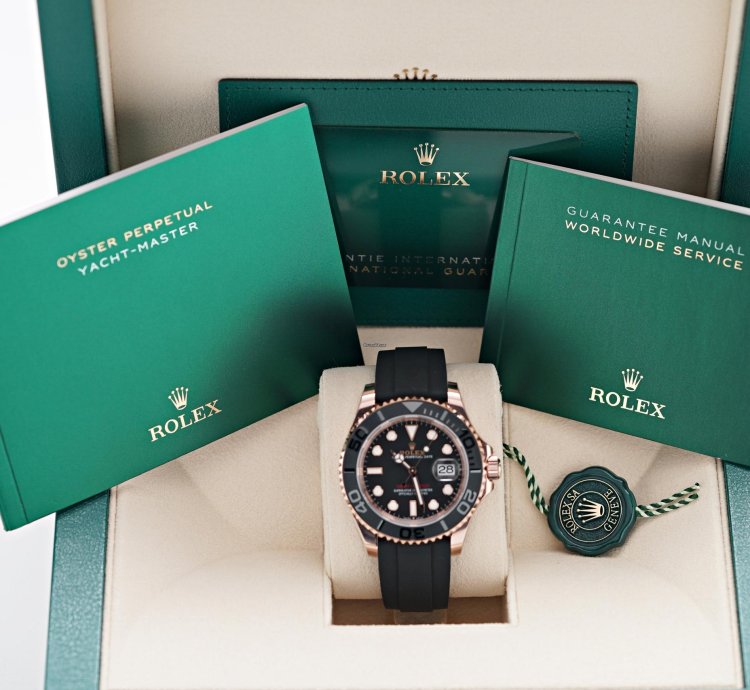 Rolex Yacht-master 40 2025 New Everose Gold Oysterflex 126655