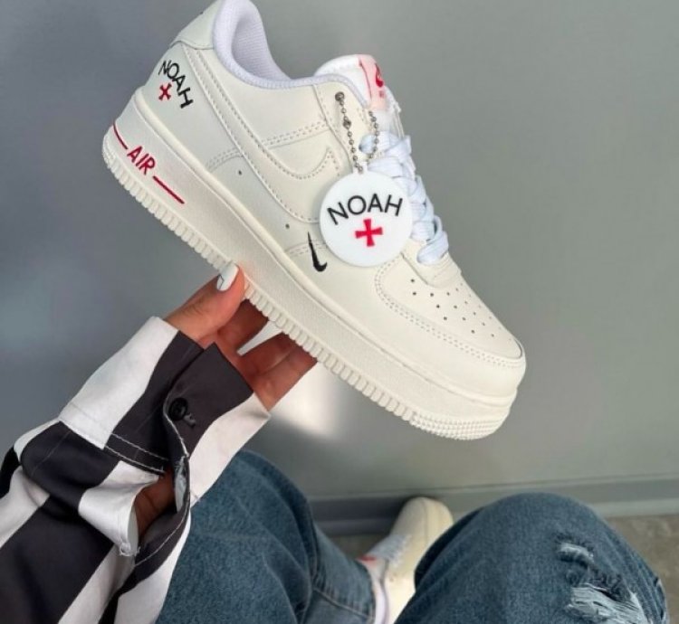 Nik E Air Force 1 Low 07 X Noah Sneakers